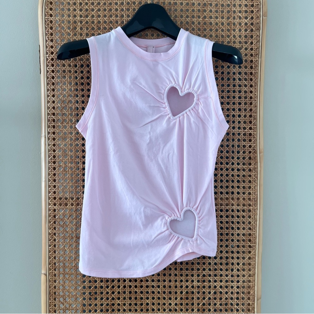 Skims Heart Tank - Cherry Blossom (Pink) S